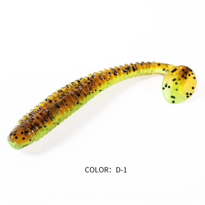 2023 Supercontinent Impact Ring Shad Fishing Lure Soft 20pcs 10pcs 6pcs Plastics Baits Swimbait Jigging Lure Artificial Baits