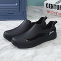 Slip-on Round Toe Silicone Male Shoes Non Garden 2025 Rubber Plastic Offer Galoshes for City Fishing Outdoor Men's Rain Boots