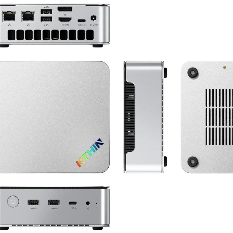 KTHIN K8 Mini PC Desktop Computer AMD Ryzen7 H 255 4.9GHz FP8 (Upgraded 8745HS) Support Oculink Dual DDR5 WIFI6 BT5.2 Gaming PC