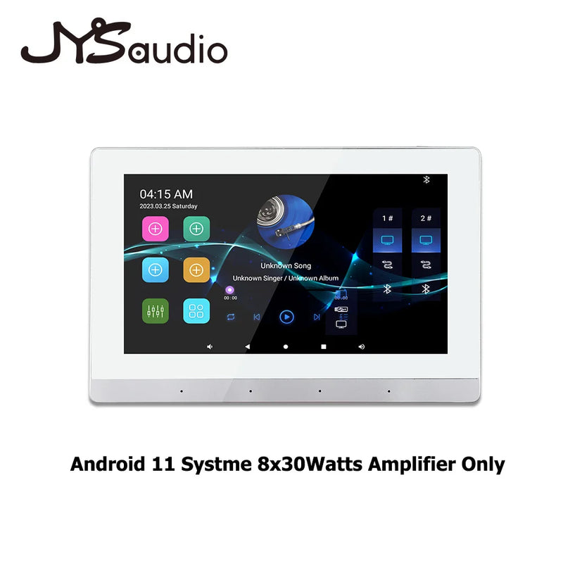 Smart Home Theater Sound Amplifier WiFi Bluetooth In-wall Android Music Panel Stereo Mini Ceiling Speaker Set Hotel Residential