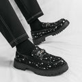 Hot selling thick soled men's shoes Trendy brand designer style Outdoor fashion street walking Daily Young Work Shoes 38-46