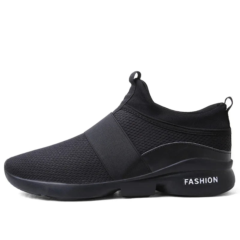 2024 Men Casual Shoes Sneakers Fashion Loafers Comfortable Mesh Mens Shoes Footwear Lightweight Walking Shoes White Size 46