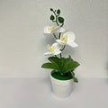 Artificial orchid, home/office decoration - display of living room dining table, entrance flower decoration, not easy to fade