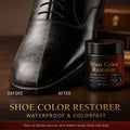 Shoe Leather Scratch Remover & Color Restorer, Waterproof Recolor Balm, for Dress Shoes & Leather Boots