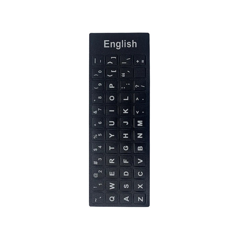 Wear-resistant Keyboard Stickers Spanish/English/Italian/Korean Letter Replacement For Laptop PC