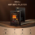 Hi-Fi MP3 Player with Bluetooth and WiFi, Oilsky Lossless DSD High-Resolution Digital Audio， up to 1TB