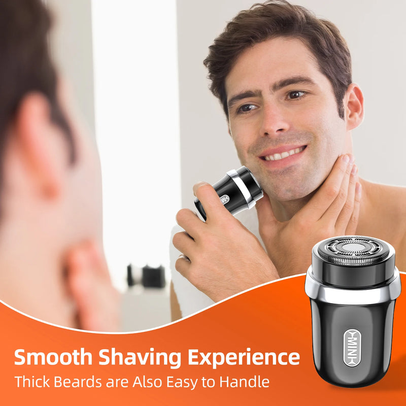 Mini Electric Sensor Shaver Portable Powerful Storm Razor For Unisex, Portable, IPX7 Washable, Electric Razor For Vehicle/Travel