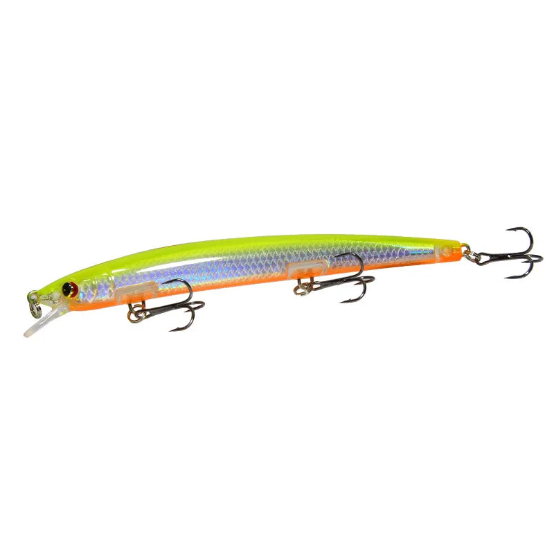 Big Laser Minnow Fishing Lures 13.5cm15g Hard Bait Crank | SAMAG