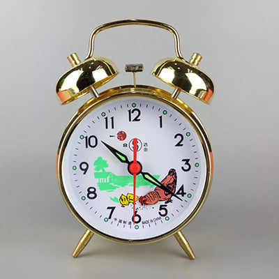 Alarm Clock Mechanical Metal Creative Bedroom Desk | SAMAG