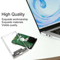 Type-C 3.1 SSD Case Enclosure Box 2.5 HDD SATA To USB 3.0 With 5Gbps Adapter External Housing Hard Drive Box Transparent/Black