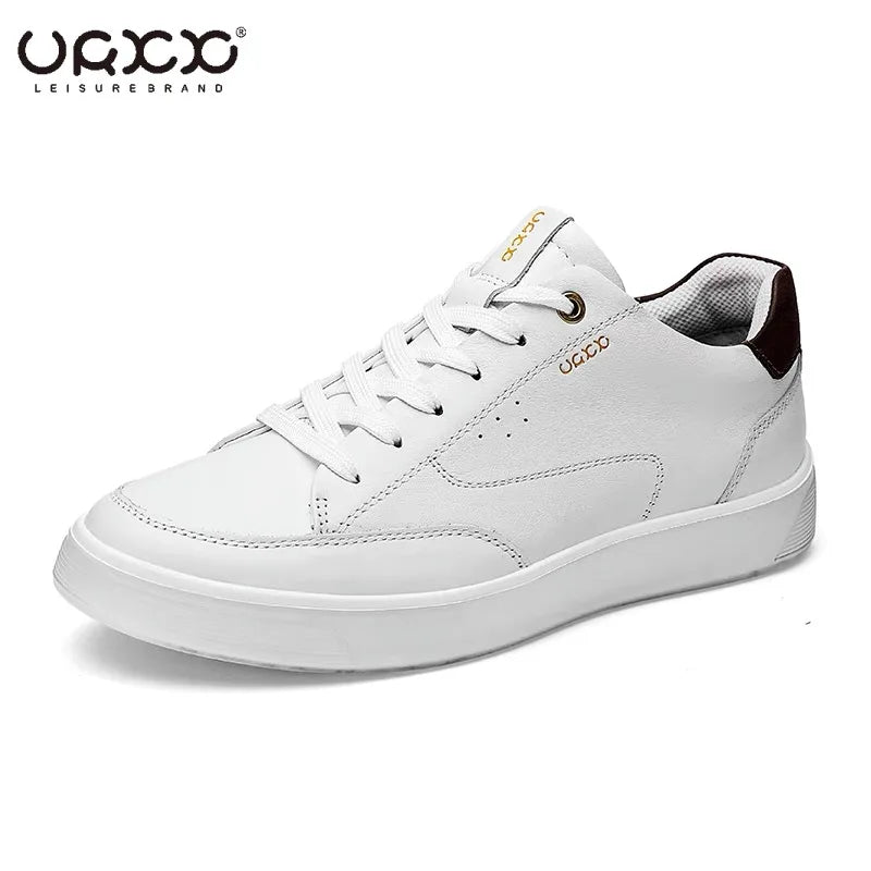 Genuine Leather Shoes Men High Quality Trekking Casual Athletic Sneaker Outdoor Walking Summer Breathable Lightweight Men Shoes