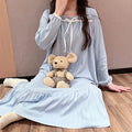 Women's Pajamas Nightgowns New Spring And Autumn Summer | SAMAG
