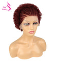 Braided Wigs for Black Women Human Hair Afro Puff Lace Frontal Hair Wigs Afro Kinky Curly Human Hair 13x4 Lace Front Pre Braided