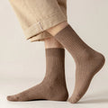 5 Pairs of 100% Cotton Socks, Men's Four Season Striped | SAMAG