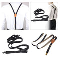 Suspenders for Men Belt Fashion Elastic Trouser Pants Braces with 3 Hooks for Formal Events Business Wedding Costume Pants