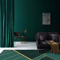 Modern Luxury Rugs Living Room Decoration Home Large Carpet for Bedroom Children's Room Decor Floor Mats Green Porch Doormat