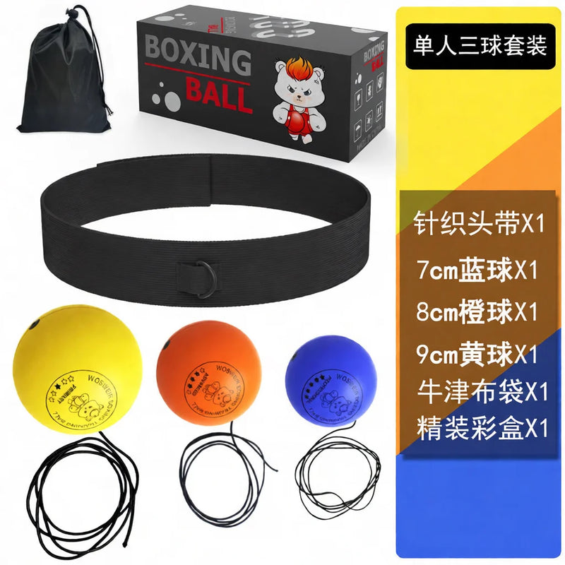 Head Mounted Boxing Speed Punching Ball Reflex Training - View 8 | SAMAG