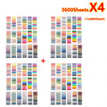 200-14400Sheets Transparent Index Creative Memo Pads Sticky Note Book Tabs Office School Stationery Self-Adhesive Stickers