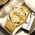 Ultra Thin Fashion Quartz Watch Men Women Minimalist Style Waterproof Luminous Wristwatch Comfortable Strap Daily Office Gift