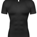 Men's Body Shaper Compression Tank Tops V-Neck Short Sleeved Slimming Undershirt Workout Abs Abdomen Tummy Control Shapewear