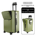 COLENARA High Quality Suitcase ABS+PC Boarding Box Large Capacity Trolley Case 20"24"26"28"30 Inch Front Opening Laptop Luggage