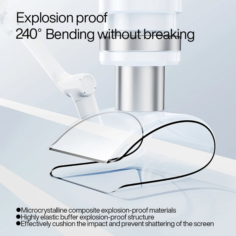 SmartDevil Microcrystalline Screen Protector for Xiaomi 14 13 Pro Full Glue Soft Film for Redmi Note 13 Pro Dust-free