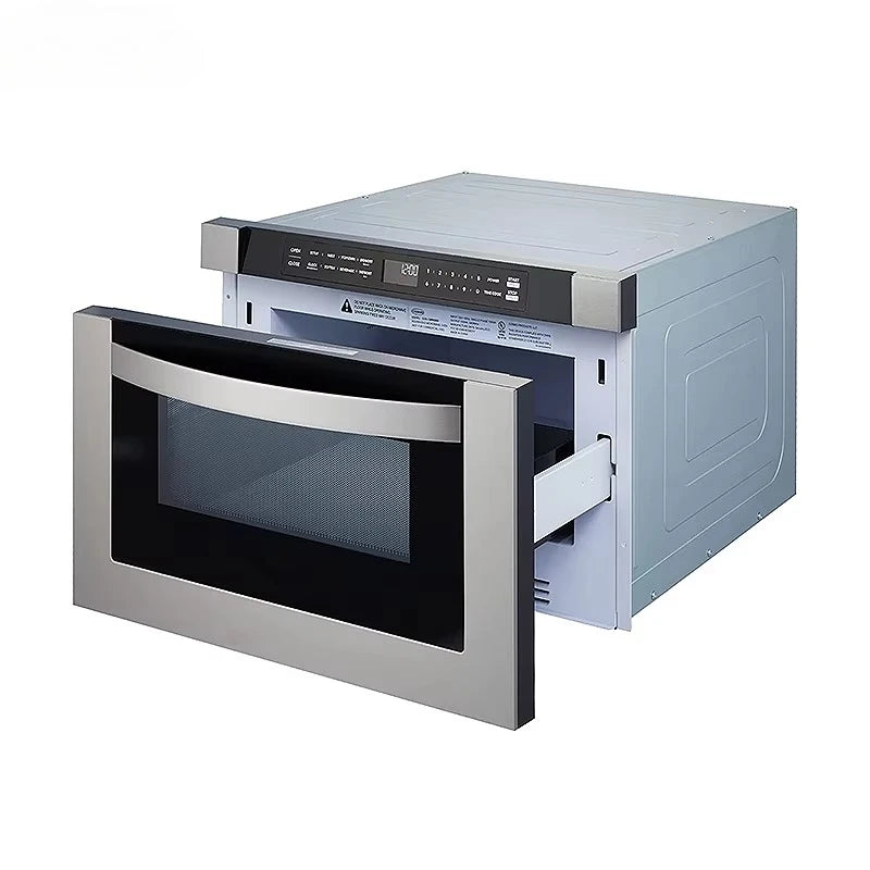 For Built In 1.2 Cu. Ft. Stainless Steel Drawer Microwave Oven For Kitchen