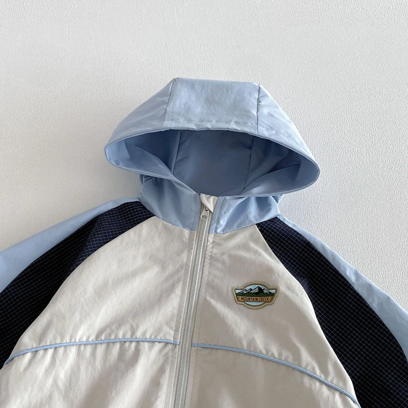 1-6Y Kids Casual Sets And Outfits Boys Color-block Hooded | SAMAG