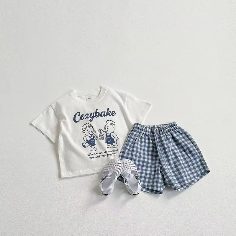Summer Clothing Short Sleeve Suit Print Cartoon T - shirt - View 9 | SAMAG