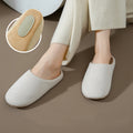 Asgard Women Warm House Slippers Winter 2024 New Silent Flat Bedroom Slides Indoor Cozy Fur Women Cotton Shoes Men Fuzzy Slipper