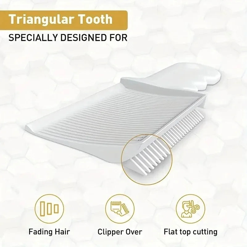 Professional Barber Fading Comb Heat Resistant Flat - View 6 | SAMAG