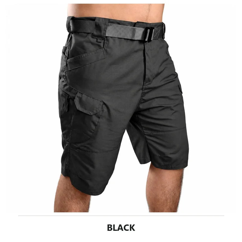 IX7 Men Tactical Cargo Shorts Summer Waterproof | SAMAG