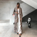 Elegant Traditional Arabic Fashion Abaya with Loose Long | SAMAG
