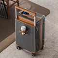 2025 New Wide-Rod Shockproof Braking Large Capacity Travel Suitcase 20" Checked Luggage Locking Bag