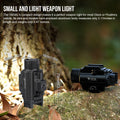 Trustfire GM36L Tactical LED Pistol Light 2350 Lumen 210M Light Range With Pointer Mini LED Pistol Flashlight Compact Type-C Rechargeable Quick Release LED Torch Flashlight for Gl0ck IPX4 Waterproof