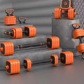 New Adjustable Dumbbell Set Secure Weight Lock For Home | SAMAG