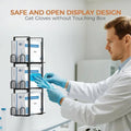 Wall - Mounted Storage Rack Space - Saving Three - Tier - Organizer Narrow Slim for Labs, Kitchens - View 2 | SAMAG