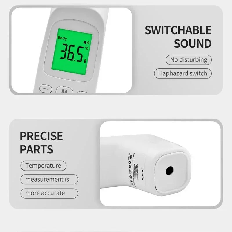 Medical Arm Blood Pressure Meter Tensiometers Tonometer Cuff Fever Thermometer Oximeter Heart Rate 3 IN 1 Set