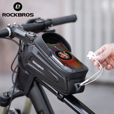 ROCKBROS Bicycle Bag Waterproof Touch Screen Cycling | SAMAG