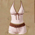 Sexy Women's Swimsuit Polka Dot Tankinis Bikinis Sets | SAMAG