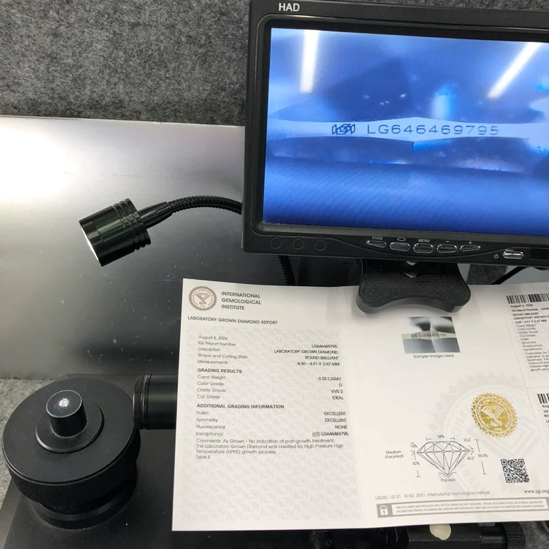 0.3ct 0.5ct 0.8ct 1ct 1.5ct 2ct 3ct With IGI GIA Certificates Lab Grown Diamonds CVD HPHT Lab Created Diamond Wholesale