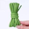1 Pair Round Shoelaces Fof Basketball Sneakers Shoe Laces Black White Shoelace Universal for Children and Adults 100CM