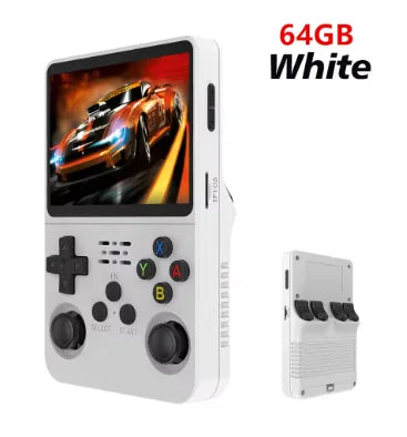 Portable Handheld Game Console 3.5 Inch IPS HD Screen Long Battery Life Type-C Charging Pocket Video Game Arcade Player