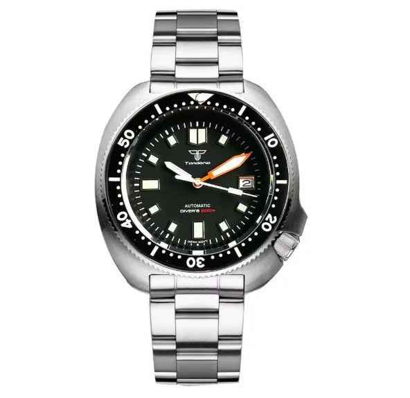 Tandorio 44mm Men's Automatic Mechanical Dive Watch Miyota 8215 PT5000 200M Waterproof Sapphire Glass - Visuel 17 | SAMAG