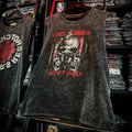 American Rock Band Printed Vintage Washed Sports Vest Cotton Sleeveless Men's T-shirt Hip-hop Gym Clothing Tank Top Summer 2025