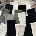 New 5 Pairs Cool Men Black White Warm Socks Set Autumn | SAMAG