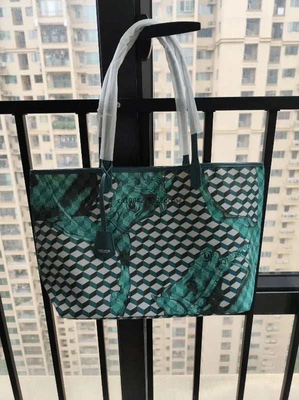 LOUP NOIR Tote Bag for Women Shoulder Women Bags High Quality Famous Brands Bag Casual Totes Large Capacity Noir Bag