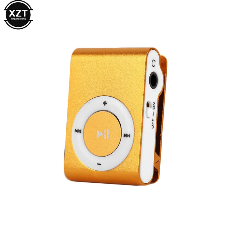 2022 NEW Big promotion Mirror Portable MP3 player Mini Clip MP3 Player waterproof sport mp3 music player walkman lettore mp3