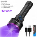 3 Led 30W 365nm/395nm UV flashlight High power - View 8 | SAMAG