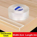 Soft Kids Collision Proof Table Edge Guard Tape Transparent Baby Safety Protective Strip Thickened Soft Furniture Corner Bumper